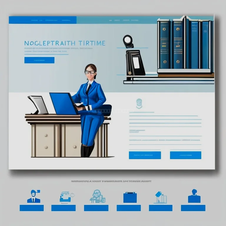 Visual representation of secure data management at notarhelp
